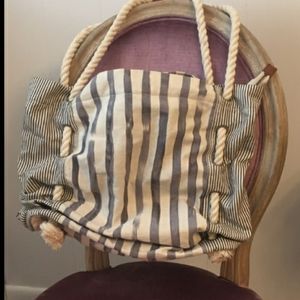 Anthropologie Canvas Bag